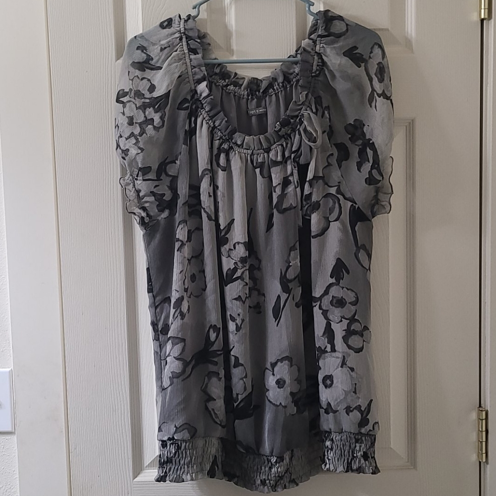 Apt 9 chiffon blouse